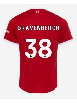Liverpool Ryan Gravenberch #38 Replika Hemmakläder 2023-24 Kortärmad